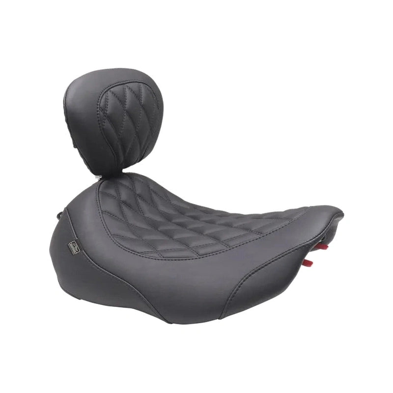 glide fahrradsattel Mustang Wide Tripper Diamond Rückenlehne für Touring ab 24