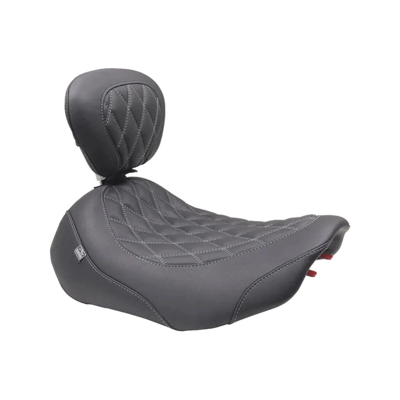 fahrradsattel mit lehne Mustang Wide Tripper Diamond Grey Lehne für Touring ab 24