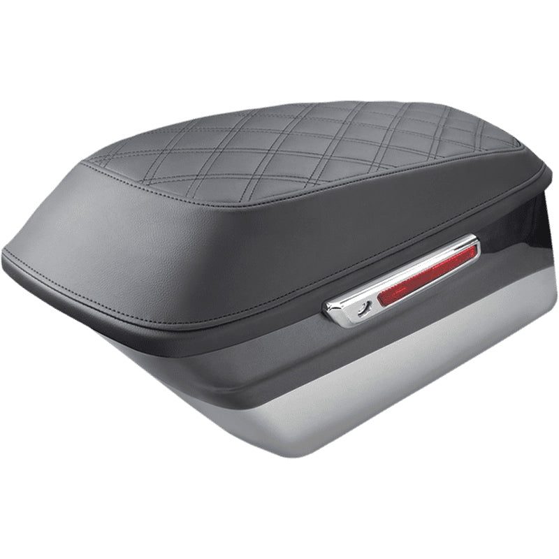 Saddlemen Abdeckungen für Seitenkofferdeckel Lattice Stitch für Touring 14-23