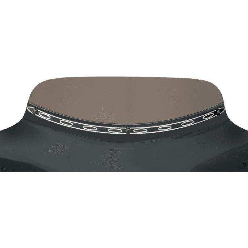 Memphis Shades Night Shades Edelstahl-Zierleiste Ellipse für Batwing-Verkleidung