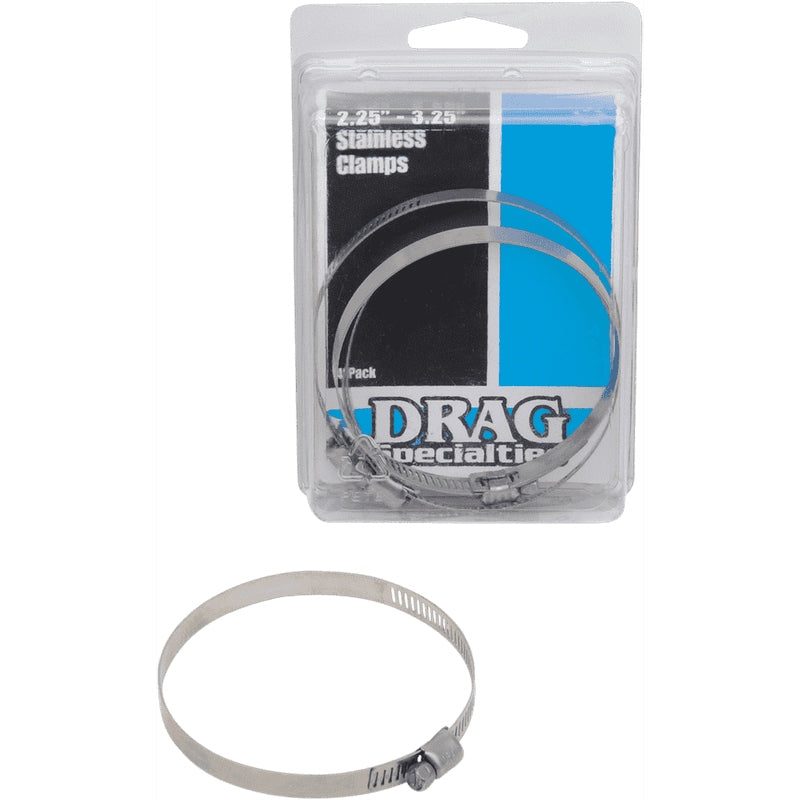 Drag Specialties Schlauchschelle 2.25"-3.25"