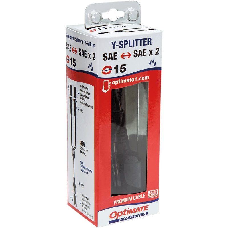 TECMATE OptiMate Y-Splitter