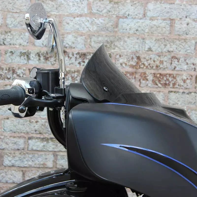 KLOCK WERKS Flare™ 10" für Indian Chieftain/Roadmaster 15-23 Smoke