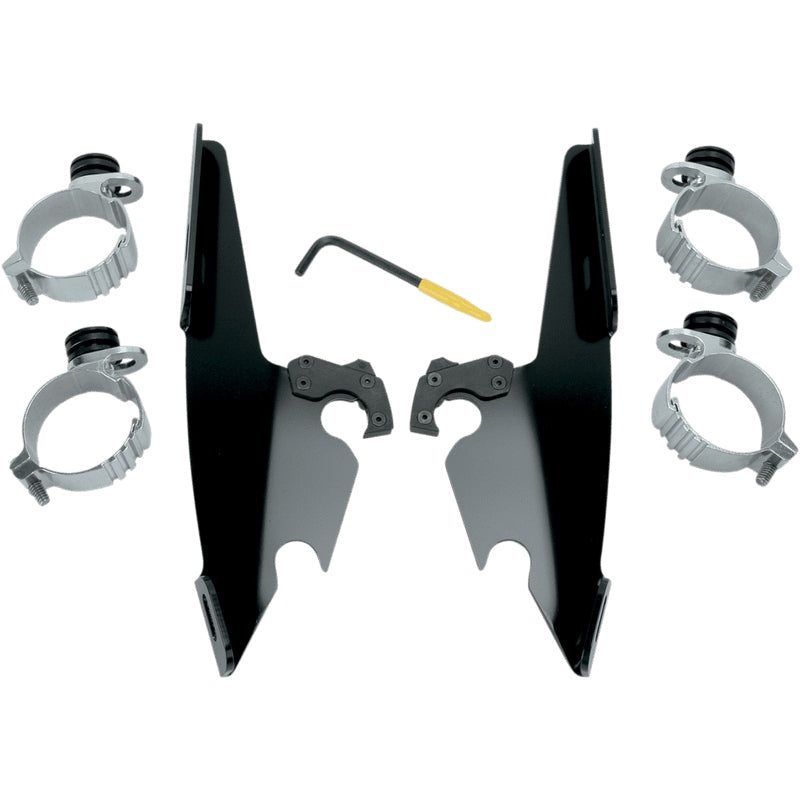 Memphis Shades Trigger-Lock Schwarz für für Batwing-Verkleidung