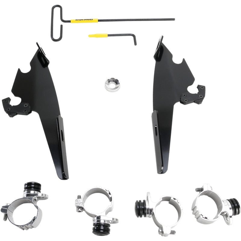Memphis Shades Trigger-Lock Schwarz für Batwing-Verkleidung