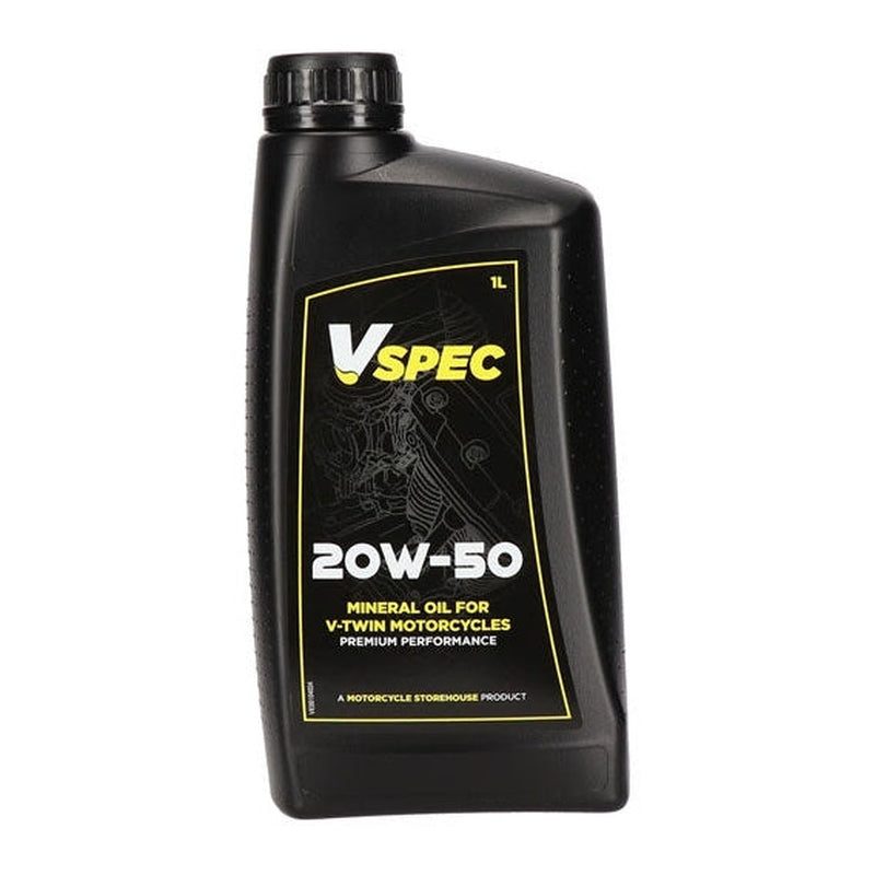 Vspec Mineral Motoröl 20W50 1 Liter