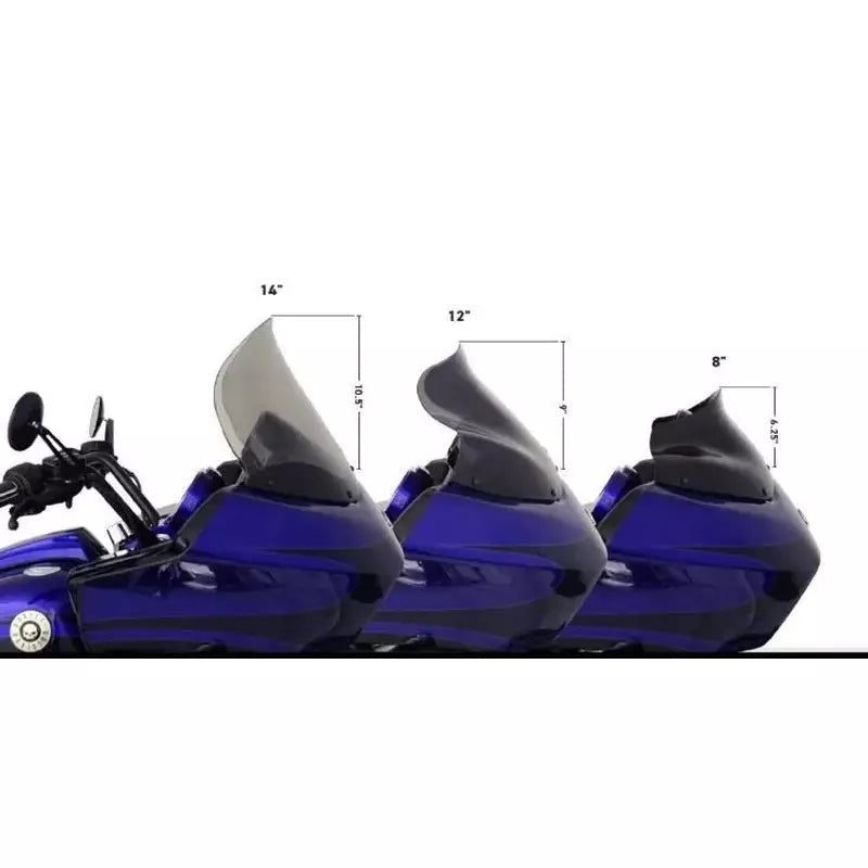 KLOCK WERKS Flare™ Sport Pro 8 Smoke für Road Glide 98-13