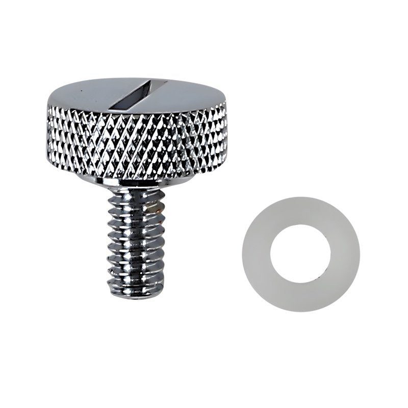 Drag Specialties Sitzbankschraube Slotted Chrome