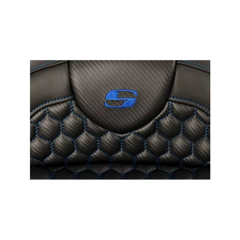 Road Sofa Honeycomb HC Rückenlehne Blue für Touring ab 09 Saddlemen