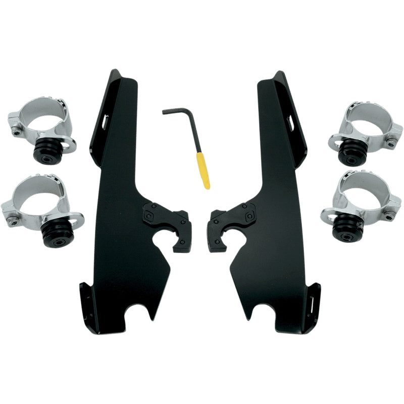 Memphis Shades Trigger-Lock Schwarz für für Batwing-Verkleidung