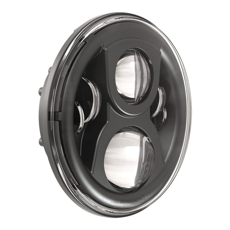 J.W Speaker Evo 2 Dual Burn LED 7 Zoll Schwarz