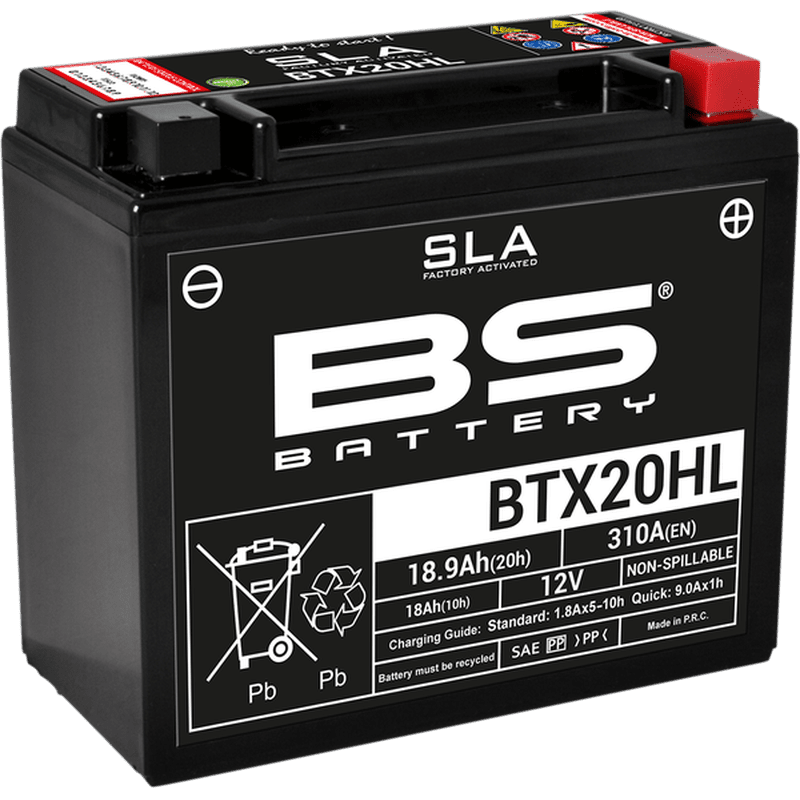 BS SLA Batterie BTX20HL