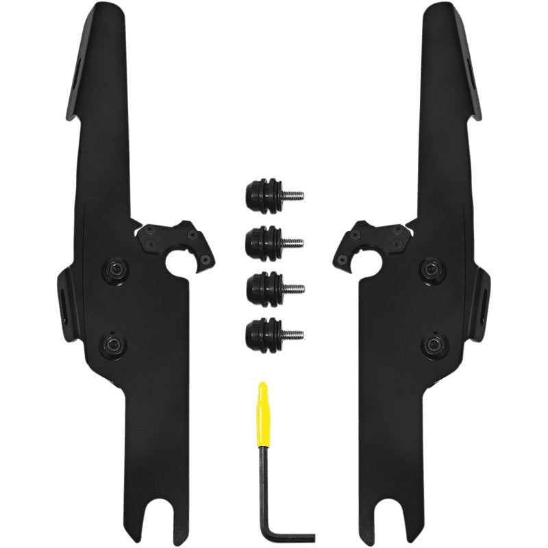 Memphis Shades Trigger-Lock Schwarz für Batwing-Verkleidung