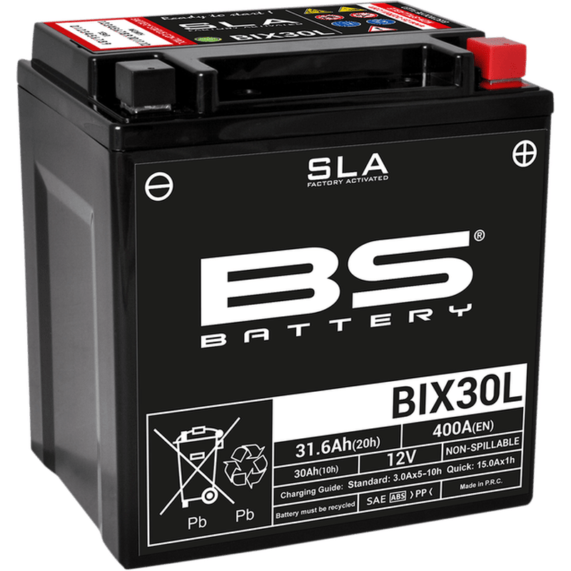 BS SLA Batterie BIX30L