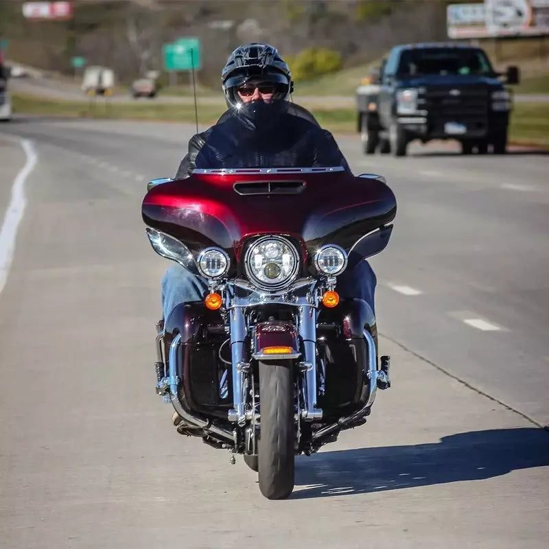 KLOCK WERKS Flare™ 11.5 für Touring 14-23 Smoke