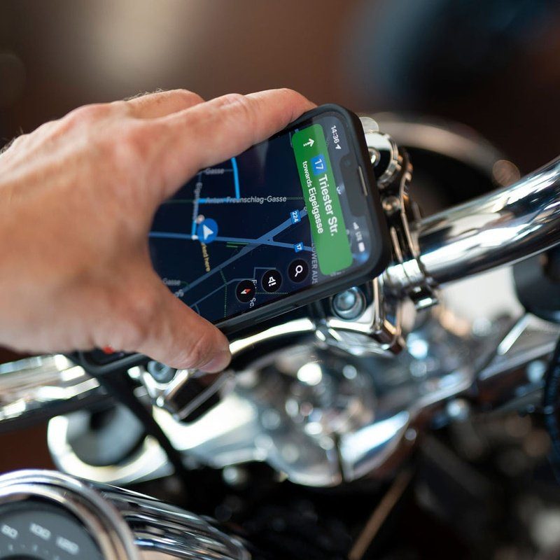 SP Connect Handy-Halterung Moto Mount Pro Chrome