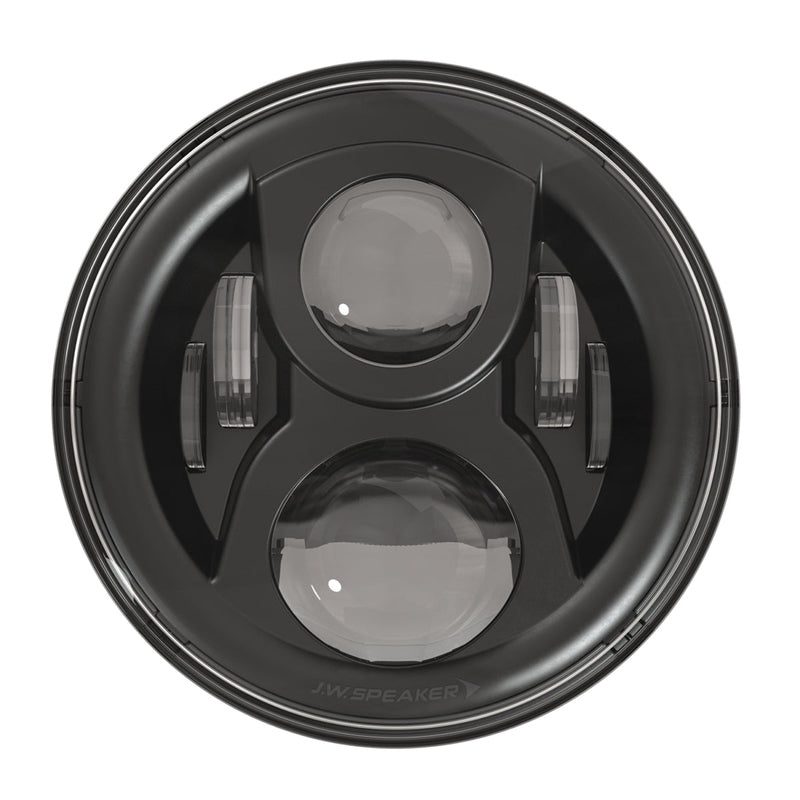 J.W Speaker Evo 2 Dual Burn LED 7 Zoll Schwarz