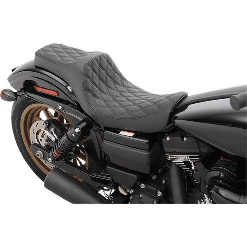 Drag Specialties Predator 3 Diamond Black für Dyna 06-17