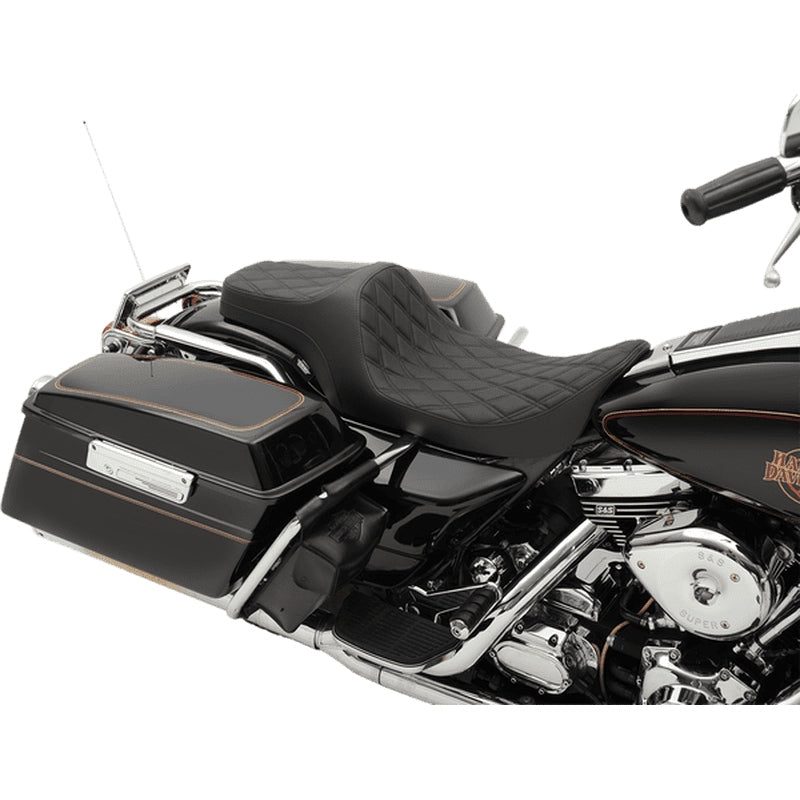 Drag Specialties Predator 3 Diamond Black für Touring 97-08