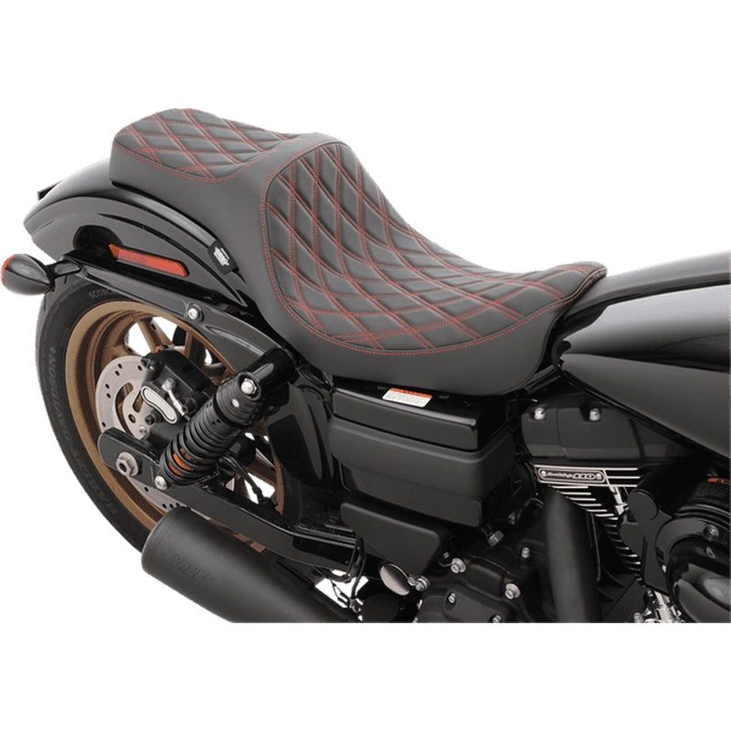 Drag Specialties Predator 3 Diamond Red für Dyna 06-17