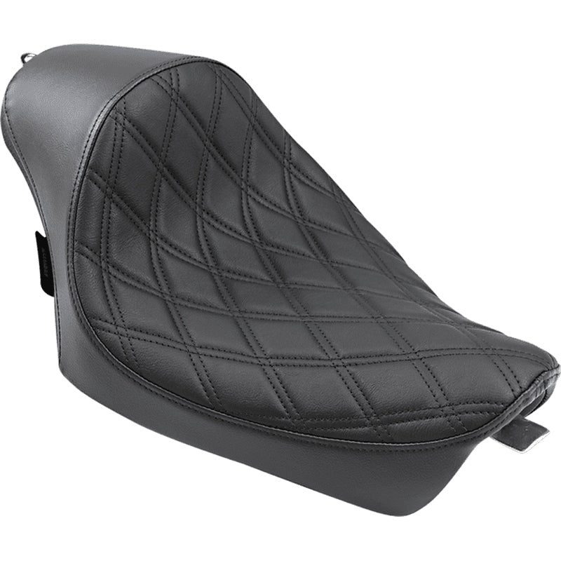 Drag Specialties Solo Diamond Black für Sportster ab 04